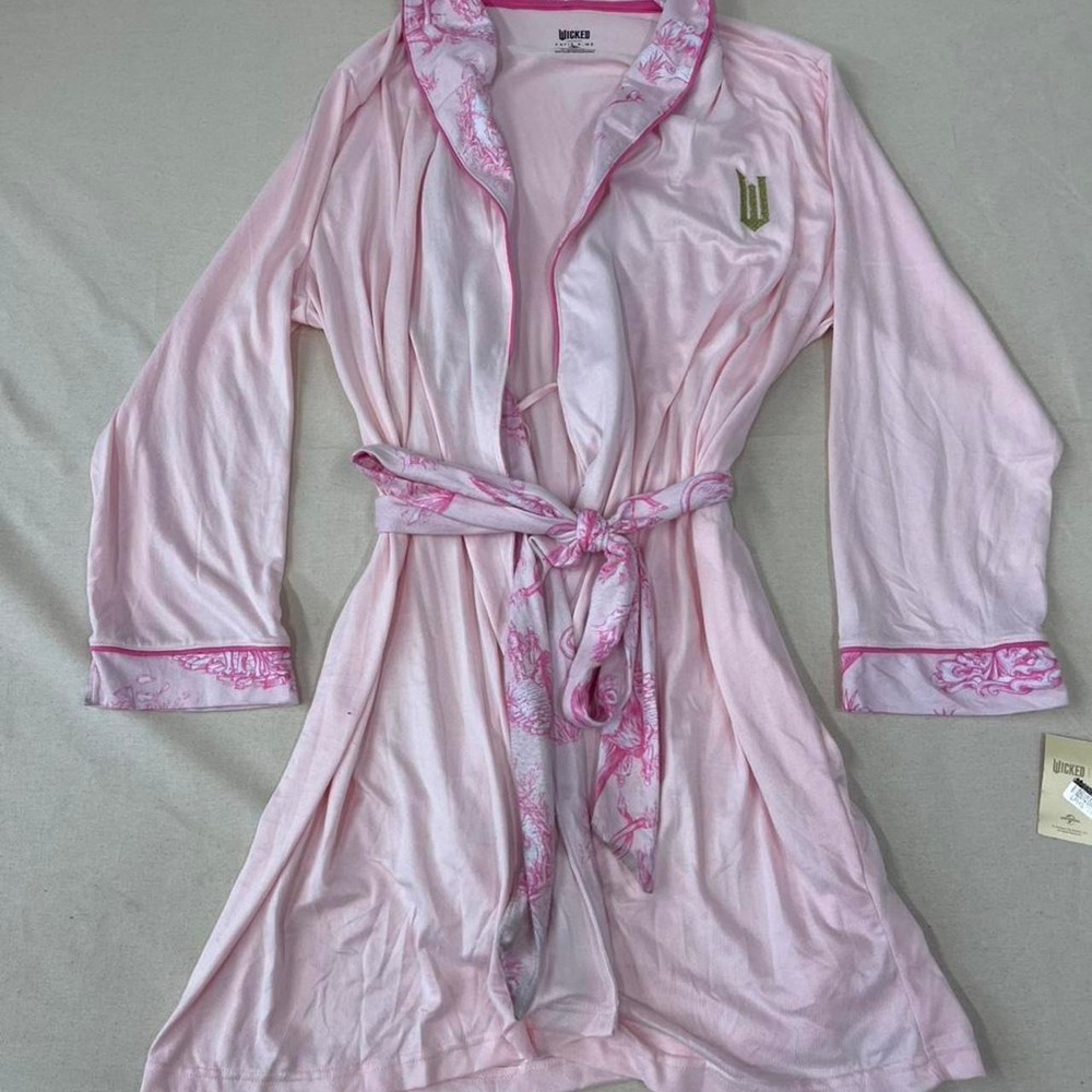 Brand new with tags Katie Kime x Wicked pink robe